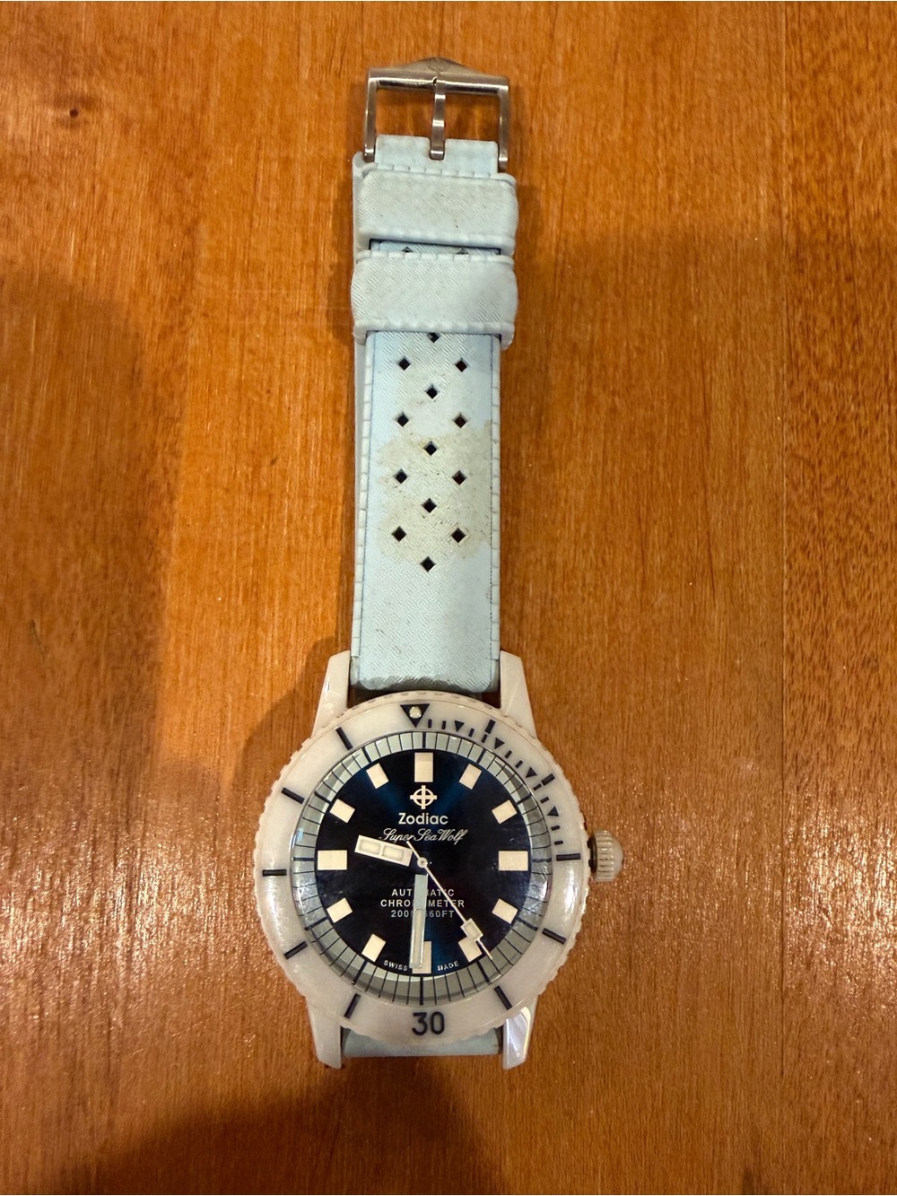 Zodiac Super Sea Wolf Compression men’s dive watch, GOOD/VERY GOOD condition